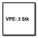 Fein E-Cut Standard Starlock Sägeblatt 3 Stk. 50 x 35 mm ( 63502133220 ) HCS-Stahl, image _ab__is.image_number.default