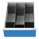 Bedrunka+Hirth Schubladeneinsatz Serie 500 Mittelfachschienen mit Trennwänden Für 200 mm Fronten, image 