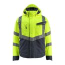 Mascot Hastings Winterjacke hi-vis gelb/schwarzblau, image 