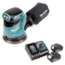 Makita DBO180RG Akku-Exzenterschleifer 18V 125mm + 2x Akku 6Ah + Ladegerät, image 