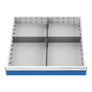 Bedrunka+Hirth Schubladeneinsatz Serie 700 Mittelfachschienen mit Trennwänden für 200 mm 1,7 kg, image 