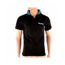 Makita Polo Rugby Shirt T-Shirt Größe XXL 100% Baumwolle ( 98P184-XXL ) Farbe schwarz, image 