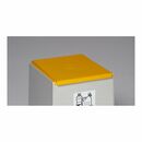 VAR Deckel für Kunststoffcontainer 60 l gelb, image 
