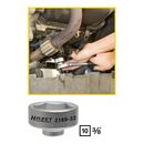 HAZET Ölfilter-Schlüssel 2169-32 Vierkant hohl 10 mm (3/8 Zoll) Außen-Sechskant Profil, image _ab__is.image_number.default