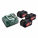 Metabo Basis-Set 3 x 5.2 Ah, image 