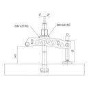 AMF Spanneisen 6311 Leichtbau für T-Nuten 36 mm Länge 315 mm, image _ab__is.image_number.default