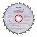 Metabo Sägeblatt "power cut wood - professional", 165x2,0/1,2x20 Z14 FZ/FA 10°, image 