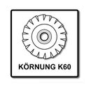 Bosch Fächerschleifscheiben X551 Expert for Metal 125mm, K60, 50 Stück ( 50x 2608606717 ), image _ab__is.image_number.default
