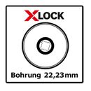 Bosch 10x Fächerschleifscheibe X571 X-LOCK Best for Metal 125x22,23mm K40 ( 10x 2608619209 ) gerade Ausführung, image _ab__is.image_number.default