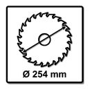 Bosch Kreissägeblatt Standard for Wood 254 x 2,2 x 30 mm 60 Zähne (2x 2608837736 ), image _ab__is.image_number.default