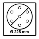 Festool STF D225/128 Schleifscheibe Granat P180 225 mm 25 Stk. ( 205660 ) für Langhalsschleifer PLANEX, image _ab__is.image_number.default