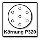 Festool STF D225/128 Schleifscheibe Granat P320 225 mm 25 Stk. ( 205664 ) für Langhalsschleifer PLANEX, image _ab__is.image_number.default