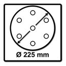 Festool STF D225/128 Schleifscheibe Granat P40 225 mm 25 Stk. ( 205653 ) für Langhalsschleifer PLANEX, image _ab__is.image_number.default