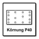 Festool STF 80x133 Schleifstreifen Granat P40 80 x 133 mm 50 Stk. ( 497117 ) für Rutscher RTS 400, RTSC 400, RS 400, RS 4, LS 130, image _ab__is.image_number.default