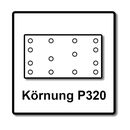 Festool STF 80x133 Schleifstreifen Granat P320 80 x 133 mm 400 Stk. ( 4x 497125 ) für Rutscher RTS 400, RTSC 400, RS 400, RS 4, LS 130, image _ab__is.image_number.default