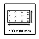 Festool STF 80x133 Schleifstreifen Granat P320 80 x 133 mm 400 Stk. ( 4x 497125 ) für Rutscher RTS 400, RTSC 400, RS 400, RS 4, LS 130, image _ab__is.image_number.default