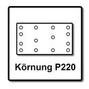 Festool STF 80x133 Schleifstreifen Granat P220 80 x 133 mm 200 Stk. ( 2x 497123 ) für Rutscher RTS 400, RTSC 400, RS 400, RS 4, LS 130, image _ab__is.image_number.default