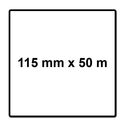Mirka BASECUT Schleifpapier 115 mm x 50 m P100 Schleifrolle ( 2251100110N ) Universal Schleifpapier, image _ab__is.image_number.default