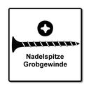 SPAX GIX-B Schnellbauschrauben magaziniert, 3,9x55mm, Nadelspitze, 1000 Stück ( 1891170390556 ) Vollgewinde, Trompetenkopf, Kreuzschlitz H2, image _ab__is.image_number.default