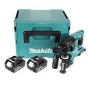 Makita DHR264 Akku-Bohrhammer 36V 2,5J SDS-Plus + Tiefenanschlag + 2x Akku 6,0Ah + Koffer - ohne Ladegerät, image 