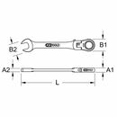 KS Tools GEARplus Ratschenringmaulschlüssel, kurz, 9mm, image _ab__is.image_number.default