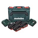 Metabo Basis Set LiHD 18 V + 4x Akku 8,0 Ah + 2x Ladegerät + metaBOX ( 685135000 ), image 