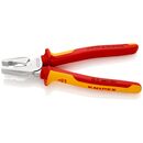 KNIPEX 02 06 225 Kraft-Kombizange isoliert mit Mehrkomponenten-Hüllen, VDE-geprüft verchromt 225 mm, image _ab__is.image_number.default