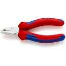 KNIPEX 08 05 110 Mini-Kombizange mit Mehrkomponenten-Hüllen verchromt 110 mm, image 