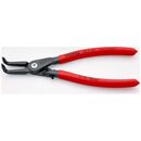 KNIPEX 48 41 J31 Präzisions-Sicherungsringzange für Innenringe in Bohrungen mit rutschhemmendem Kunststoff überzogen grau atramentiert 210 mm, image _ab__is.image_number.default