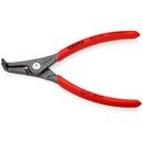 KNIPEX 49 21 A41 Präzisions-Sicherungsringzange für Außenringe auf Wellen mit rutschhemmendem Kunststoff überzogen grau atramentiert 305 mm, image _ab__is.image_number.default