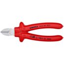 KNIPEX 70 07 180 Seitenschneider tauchisoliert, VDE-geprüft verchromt 180 mm, image _ab__is.image_number.default