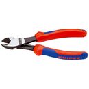 KNIPEX 74 12 180 Kraft-Seitenschneider mit Mehrkomponenten-Hüllen schwarz atramentiert 180 mm, image _ab__is.image_number.default