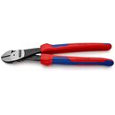 KNIPEX 74 22 250 Kraft-Seitenschneider mit Mehrkomponenten-Hüllen schwarz atramentiert 250 mm, image 