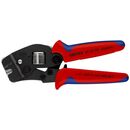 KNIPEX 97 53 08 Selbsteinstellende Crimpzange für Aderendhülsen mit Fronteinführung mit Mehrkomponenten-Hüllen brüniert 190 mm, image 