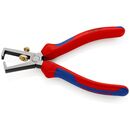 KNIPEX 11 02 160 SB Abisolierzange mit Öffnungsfeder, universal mit Mehrkomponenten-Hüllen schwarz atramentiert 160 mm, image _ab__is.image_number.default