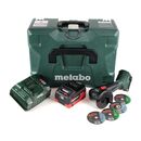 Metabo CC 18 LTX Akku Winkelschleifer 18 V 76 mm Brushless + 1x Akku 5,5Ah + Ladegerät + MetaLoc, image 