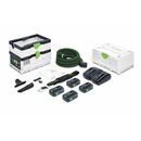 Festool CLEANTEC CTMC SYS HPC 4,0 I-Plus Akku-Absaugmobil 36V 4,5l Staubklasse M 2,4m³/min + 4x Akku 4,0Ah + Ladegerät + Koffer, image 