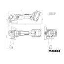 Metabo W 18 L BL 9-115 Akku-Winkelschleifer 18V Brushless 115mm - ohne Akku - ohne Ladegerät (602373850), image _ab__is.image_number.default
