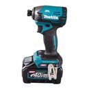 Makita TD003GA202 Akku-Schlagschrauber 40V Brushless 1/4” 210Nm + 2x Akku 2,0Ah + Ladegerät + Koffer, image 