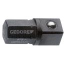 GEDORE Einsatz-Halter kurz 1/4" 6-kant - 1/4" 4-kant, 673 K, image 