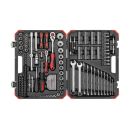 GEDORE red Steckschlüsselsatz, Set 232tlg, 1/2 1/4 Zoll Antrieb, Adapter Werkzeug, Knarre Nüsse Bithalter Bits, R46003232, image 