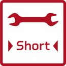 GEDORE red Doppelmaulschlüssel, SW 14+15 mm, metrisch, kurz, Schraubenschlüssel, Gabelschlüssel, 150 mm lang, R05121415, image _ab__is.image_number.default