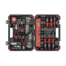GEDORE red Werkzeugs-Satz, Set 43-teilig, gefüllt, Werkzeug für Hand- und Heimwerker, im Kunststoffkoffer, R38003043, image 