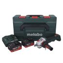 Metabo WPBA 18 LTX BL 15-125 Quick DS Akku Winkelschleifer 18 V 125 mm Brushless + 2x Akku 8,0 Ah + Ladegerät + metaBOX, image 