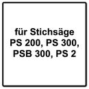 Festool FS-PS/PSB 300 Führungsanschlag ( 490031 ) + Führungsschiene 1400 mm ( 491498 ) für Stichsäge PS 200, PS 300, PSB 300, PS 2, image _ab__is.image_number.default