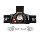 Brennenstuhl SL 400 AF LuxPremium LED Akku Sensor Kopflampe 2,6 Ah ( 1177310 ) IP44 400 Lumen, image _ab__is.image_number.default