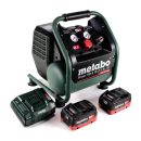 Metabo Power 160-5 18 LTX BL OF Akku-Kompressor 18V Brushless 8bar + 2x Akku 8Ah + Ladegerät, image 