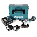 Makita DGA511RTJ Akku-Winkelschleifer 18V Brushless 125mm + 2x Akku 5,0Ah + Ladegerät + Koffer, image 