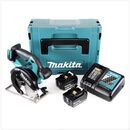 Makita DCS551RTJ Akku-Metallhandkreissäge 18V Brushless 150mm + 2x Akku 5,0Ah + Ladegerät + Koffer, image 