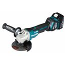 Makita DGA517RTJ Akku-Winkelschleifer 18V Brushless 125mm + 2x Akku 5,0Ah + Ladegerät + Koffer, image 